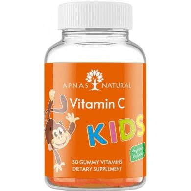Витамины Apnas Natural для детей C 125 мг №30 пастилки 641528005940