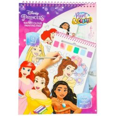 Водная раскраска 24 листа Disney Princess Disney DP24355