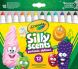 Silly Scents Набір фломастерів, широка лінія (washable) з ароматом,12 шт Crayola 256352.012