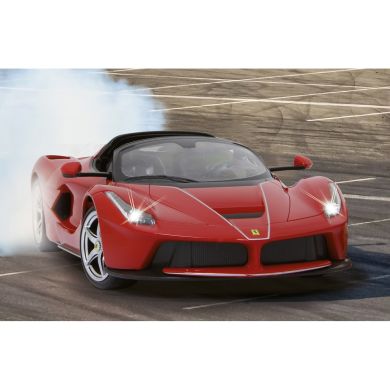 Автомобиль на радиоуправлении Ferrari LaFerrari Aperta 1:14 красный 27 МГц Rastar Jamara 405150