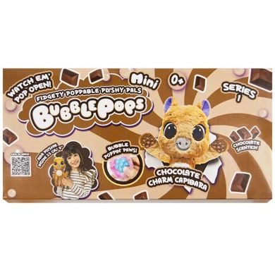 Bubble Pops М&rsquo;яка іграшка міні Шоколадна капібара, 2312005/11
