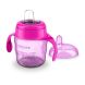 Чашка з м'яким носиком і ручками Philips Avent 6 міс+ рожева 200 мл SCF551/03, Рожевий