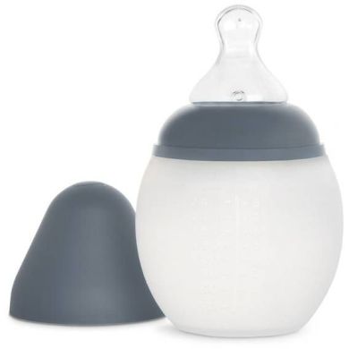 Дитяча пляшечка Elhee BibRond Blue/Grey 240 мл BB24007P