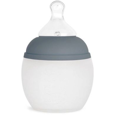 Дитяча пляшечка Elhee BibRond Blue/Grey 240 мл BB24007P