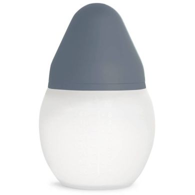 Дитяча пляшечка Elhee BibRond Blue/Grey 240 мл BB24007P