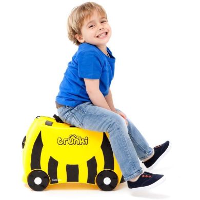 Дитяча валіза для подорожей Bernard Bumble Bee TRUNKI 0044-GB01-UKV