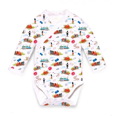 Боди длинный рукав 68-74 My Little Pie LITTLE TRAINE/BLS004