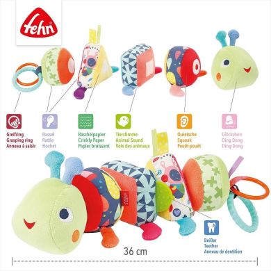 Гусеница - Пазл 36 cm Fehn 55399