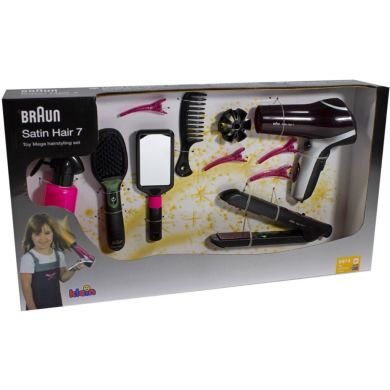 Іграшковий Мега набір для зачіски з щіткою Braun Satin Hair 7, Klein 5873