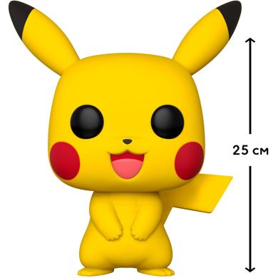 Ігрова фігурка FUNKO POP! серії Покемон ПІКАЧУ (25 см) 31542