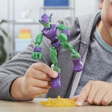 Ігрова фігурка героя фільму &laquo;Людина павук&raquo; серії &laquo;Bend and Flex&raquo; Green Goblin 15 см Marvel E8973