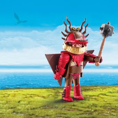 Блочный конструктор Playmobil Драконы Сморкала в летном костюме 70043
