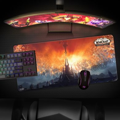 Килимок для миші WORLD OF WARCRAFT Shadowlands: Shattered Sky, (Варкрафт) XL FBLMPWOWSHADO21XL