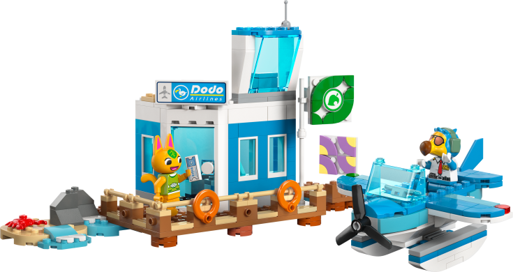 Конструктор LEGO Animal Crossing Летайте из Dodo Airlines 77051