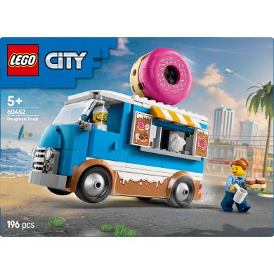 Конструктор Вантажівка з пончиками LEGO City 60452