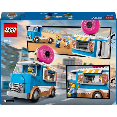 Конструктор Вантажівка з пончиками LEGO City 60452