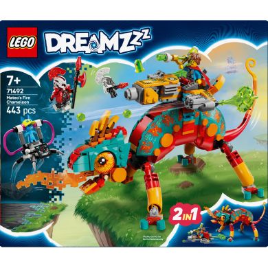 Конструктор Вогняний хамелеон Матео LEGO DREAMZzz 71492