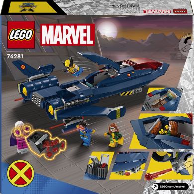 Конструктор X-Jet Людей Икс LEGO Super Heroes 76281