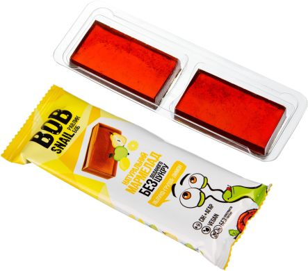 Мармелад Bob Snail Яблоко, Груша, Лимон 38 г 4820206081070