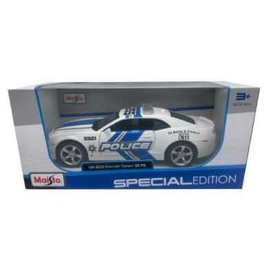 Машинка Chevrolet Camaro SS RS Police 2010 року, 1:24, 31208 white