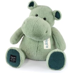 Мягкая игрушка DouDou Бегемот зеленый 40 см HO3210