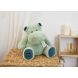 Мягкая игрушка DouDou Бегемот зеленый 40 см HO3210