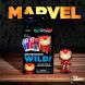 Настольная игра с карточками Funko Pop Something Wild серии Война бесконечности ЖЕЛЕЗНЫЙ ЧЕЛОВЕК Funko Pop 60495