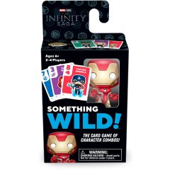 Настольная игра с карточками Funko Pop Something Wild серии Война бесконечности ЖЕЛЕЗНЫЙ ЧЕЛОВЕК Funko Pop 60495