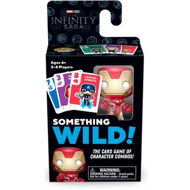 Настольная игра с карточками Funko Pop Something Wild серии Война бесконечности ЖЕЛЕЗНЫЙ ЧЕЛОВЕК Funko Pop 60495