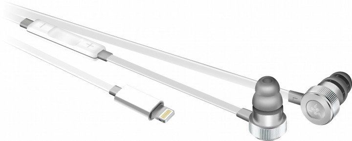 Навушники Razer Hammerhead for IOS Mercury RZ04-02090200-R3M1
