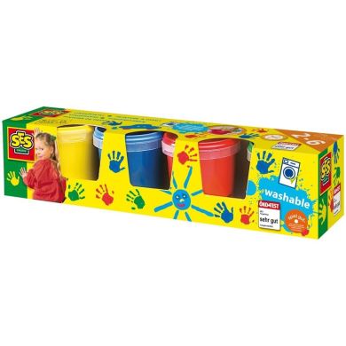 Пальчикові фарби Ses Creative Мої перші малюнки 4 кольори 0305S