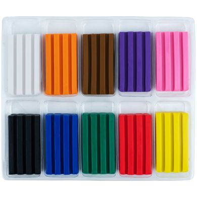 Пластилін восковий, 10 кольорів, 200 г. Kite Dogs KITE K22-084