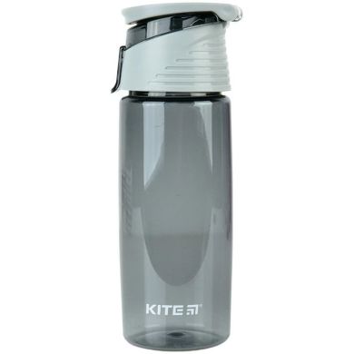 Пляшечка для води, 550 мл, сіра Kite K22-401-01, Сірий