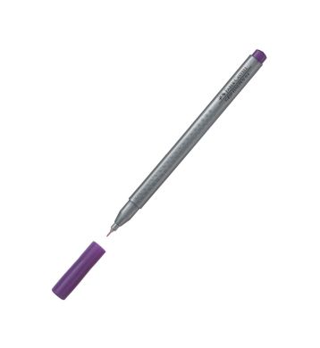 Ручка капілярна Faber-Castell Grip Finepen 0,4 мм Світло-фіолетовий 23359