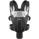 Рюкзак-переноска BABY BJORN Baby Carrier Miracle чорний з сріблястим 96065, Чорний