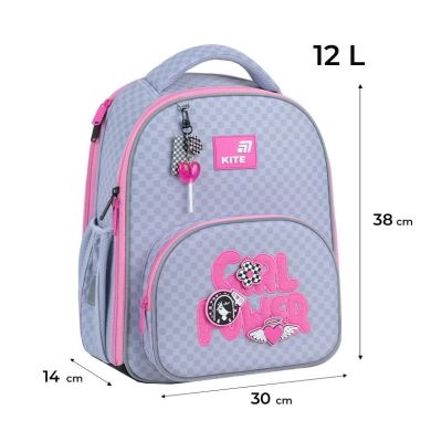 Рюкзак Education каркасний 556 Girl's Power K26-556M-1