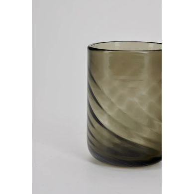 Склянка для води Twist, темно-сіра, Н10,5см, Bahne 4976053