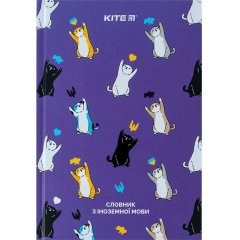 Словник для запису іноземних слів, 60 аркушів, UA Cats Kite K24-407-1