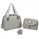 Сумка для мами Geneva Beaba Heather Grey 940244, Сірий