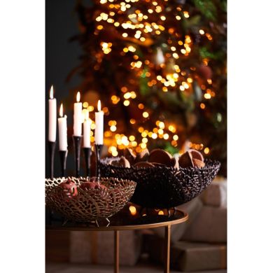 Тарілка &Oslash;35,5x14 см GALAXA античне золото Light&Living 6323885