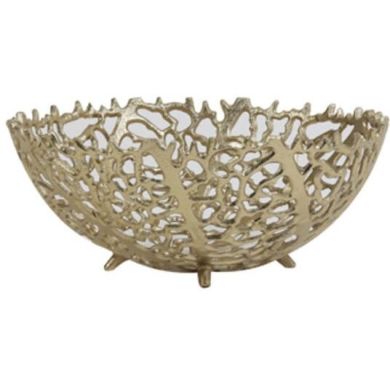 Тарілка &Oslash;35,5x14 см GALAXA античне золото Light&Living 6323885