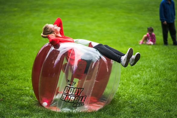 Велика надувна куля 1 шт WICKED BODY BUBBLE BALL в асортименті WKBBB