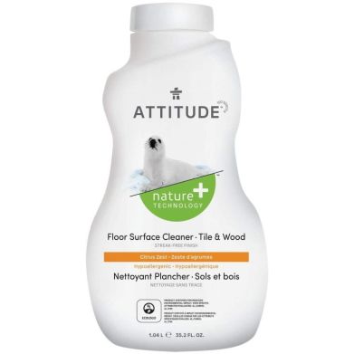 Засіб для миття підлоги (плитка та дерево) 1,05л, Attitude Q7446 626232405101