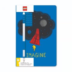 Блокнот з гелевою ручкою LEGO IMAGINE 4003063-52523
