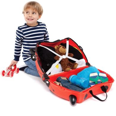 Дитяча валіза для подорожей Harley TRUNKI 0092-GB01-UKV