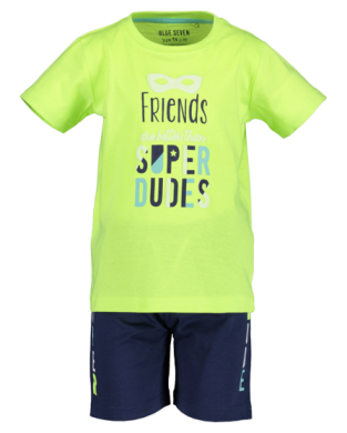 Дитячий набір футболка та шорти Blue Seven 98 Зелений 826003 X