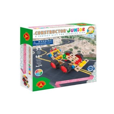 Гвинтовий конструктор Alexander Junior Гоночна машина 3 в 1 55 деталей 2154