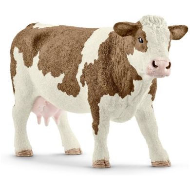 Іграшка-фігурка Schleich Симентальська корова 13801