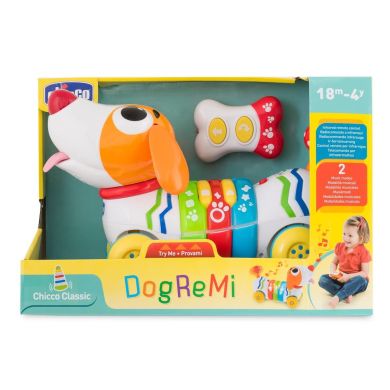 Іграшка музична Chicco Песик Dog Remi 09336.00, Різнокольоровий