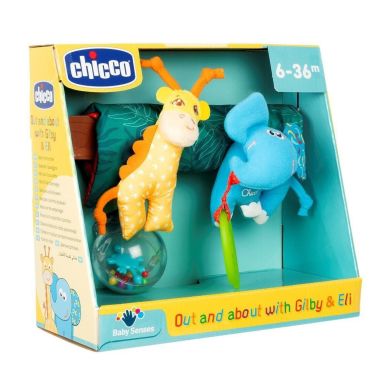 Іграшка на коляску Chicco Джилбі й Елі 10060.00, 18x19x8
